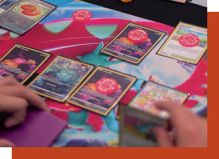 Pessoas jogando Magic: The Gathering